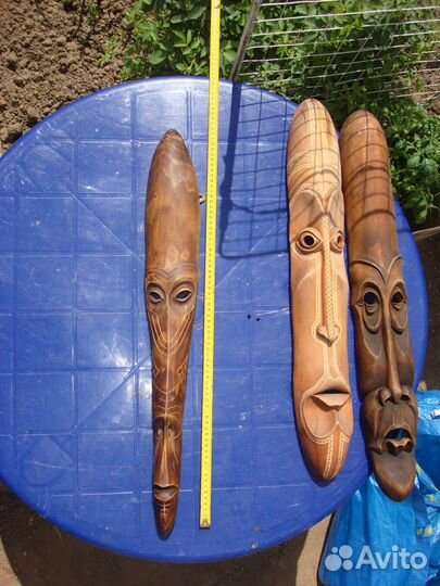 Маска деревянная