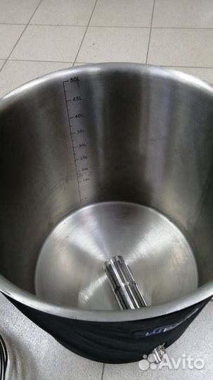 Сусловарочный котел 50 л с чиллером и базукой