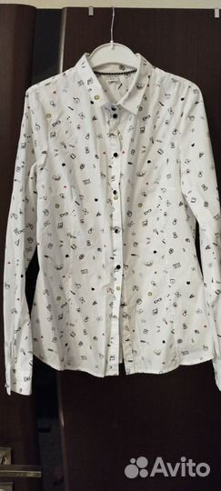 Школьные рубашки на девочку 13-14 лет