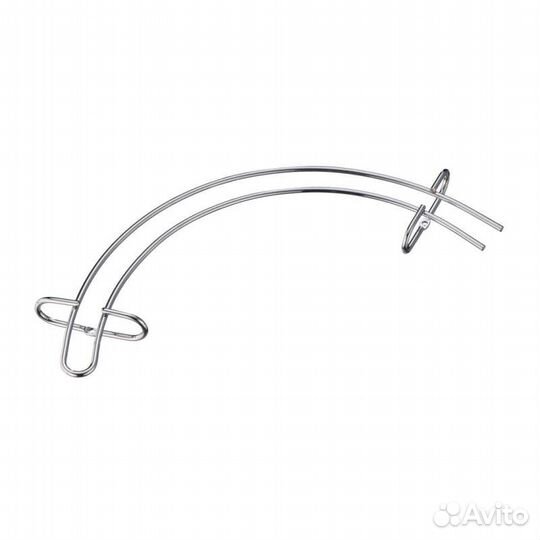 Держатель бокалов дугообразный 380мм MX051 хром