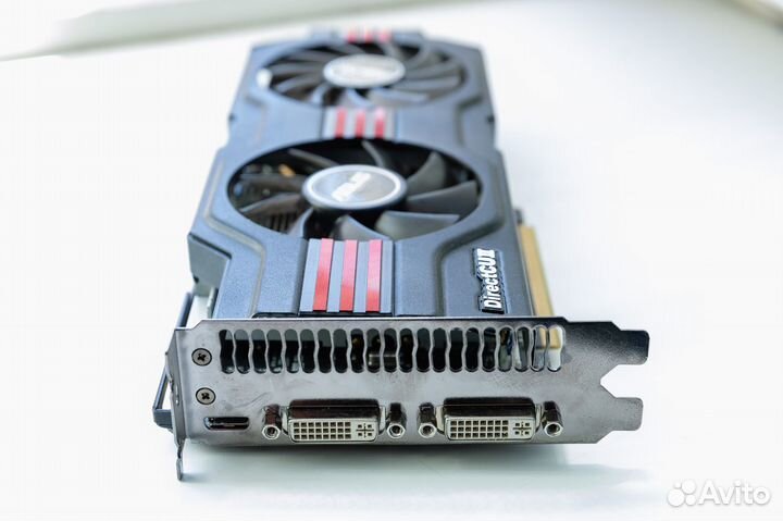 Видеокарта asus GeForce GTX 560 Ti DirectCU II TOP