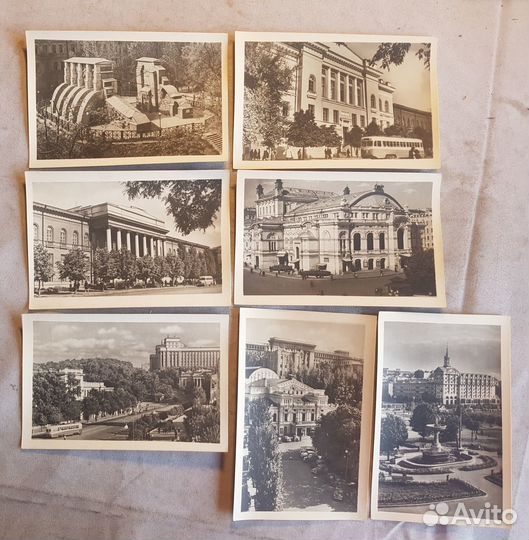 Фото Открытки Киев Одесса -1950 годов