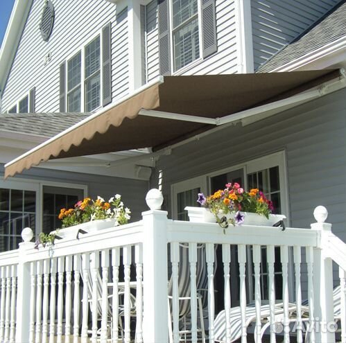 Локтевая маркиза открытого типа