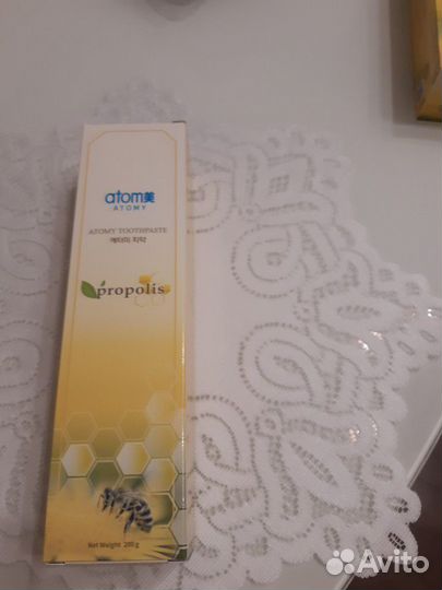 Зубная паста от атоми