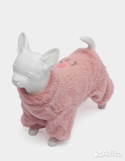 Комбинезон плюшевый для кошки или мелкой собаки