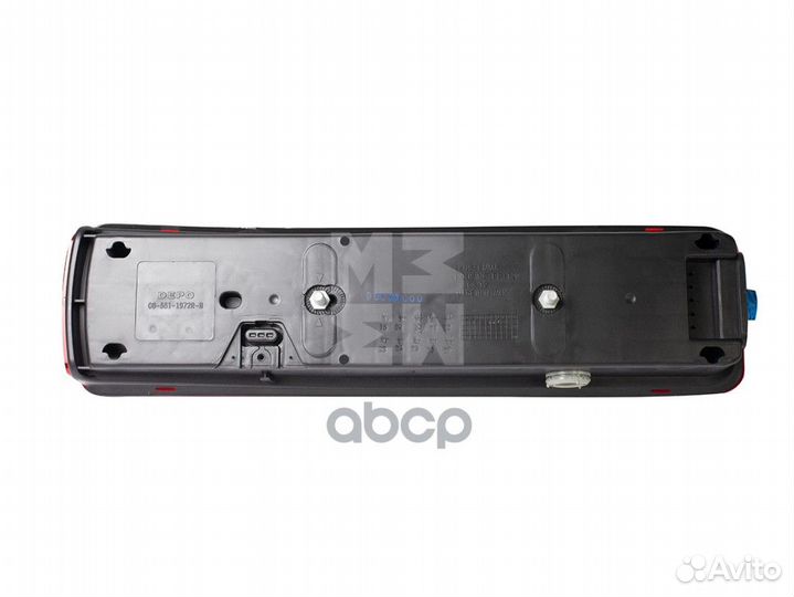 Фонарь задний volvo 6ти секц. 500х130x83 разъем