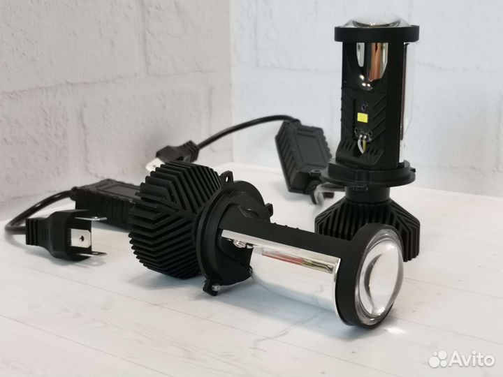 Светодиодные LED мини линзы H4 Y9