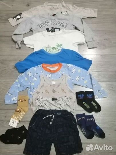 Пакет одежды на мальчика 98-104