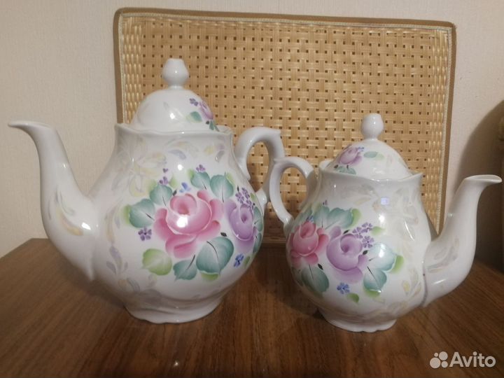 Чайники заварочные фарфор