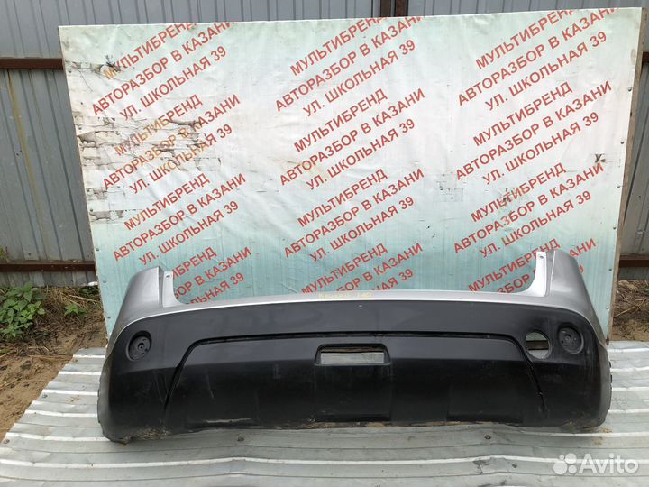 Бампер задний Ниссан Кашкай J10 / Nissan Qashqai