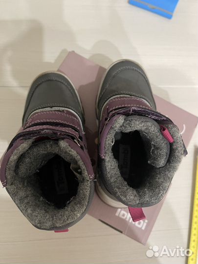 Демисезонные ботинки для девочки Tombi