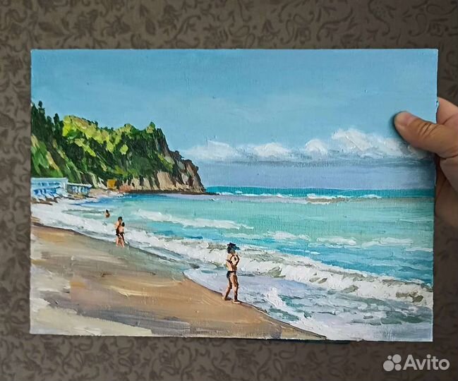 Картина маслом на холсте пейзаж