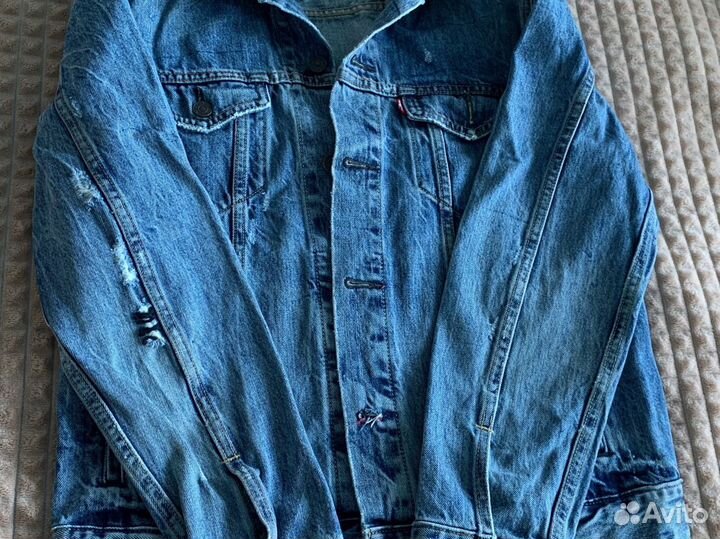 Джинсовая куртка мужская levis m