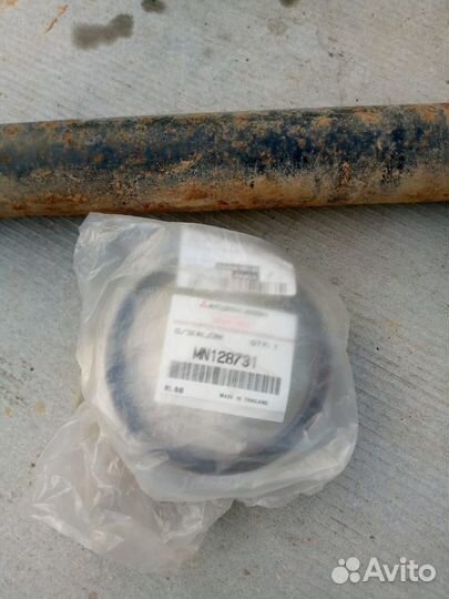 Задний отбойник на Мицубиси L200