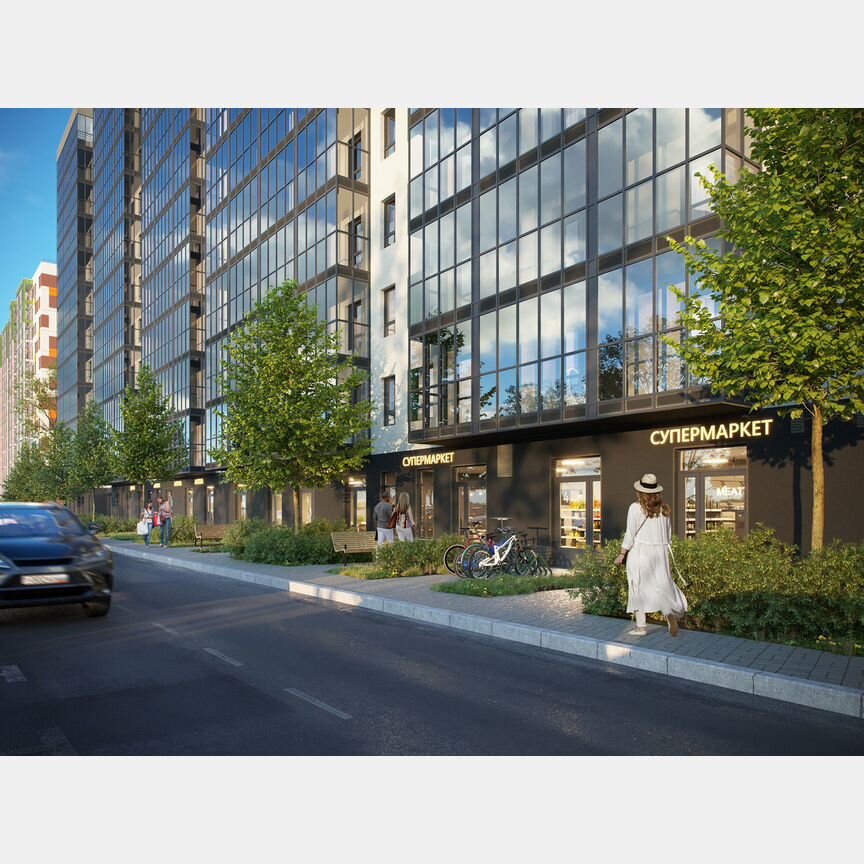 1-к. квартира, 36 м², 11/12 эт.