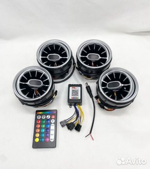 Сопла(дефлекторы) гранта, логан, AMG тюнинг RGB