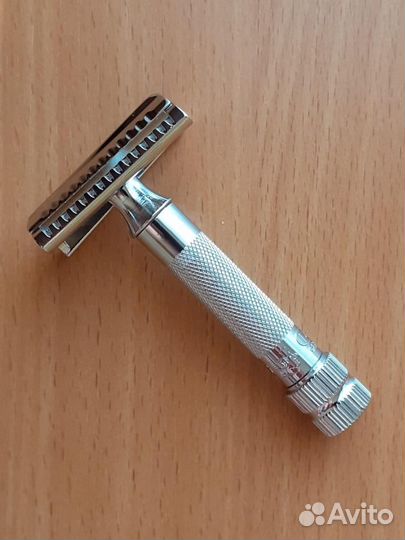 Т-образная бритва Merkur 37C Slant слант станок