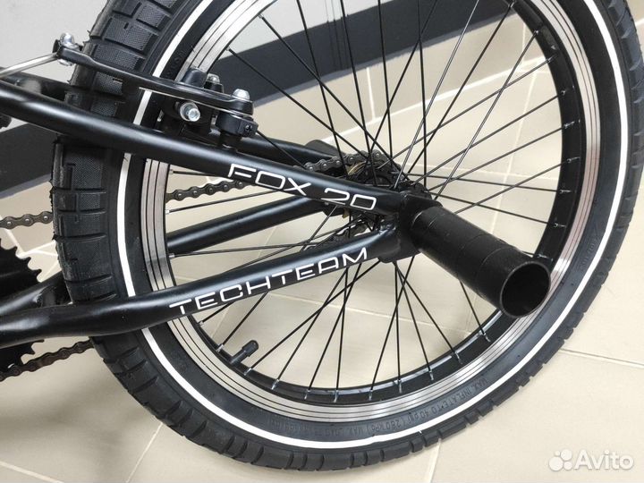 Велосипед 20 BMX TT Fox черный/красный