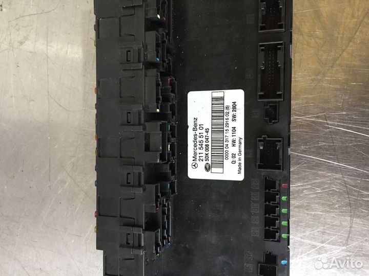 Блок предохранителей mercedes CLS W219