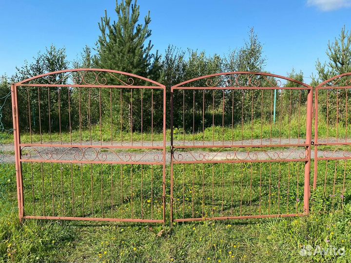 Металлические Ворота и калитка