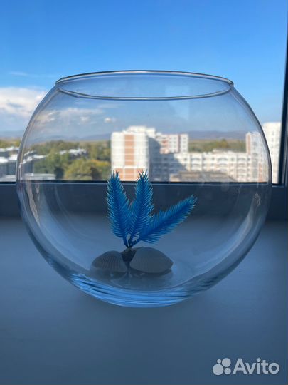 Круглый аквариум 6,5 литров