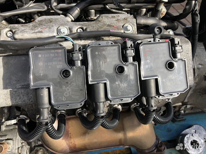 Катушка зажигания на Mercedes W 210 2.6 бензин