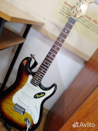 Гитара фендер стратокастер