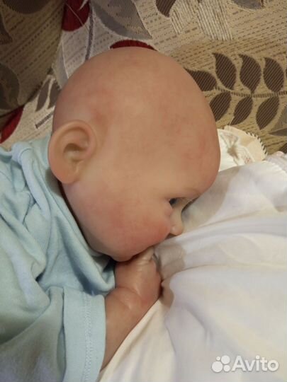 Кукла реборн ручной работы 55см