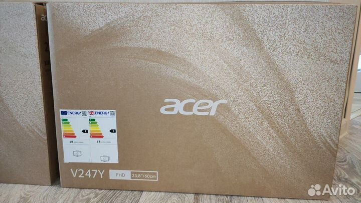 Новый игровой монитор acer fullHD 24д 100 герц IPS