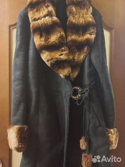 Дубленка натуральная женская 46 48