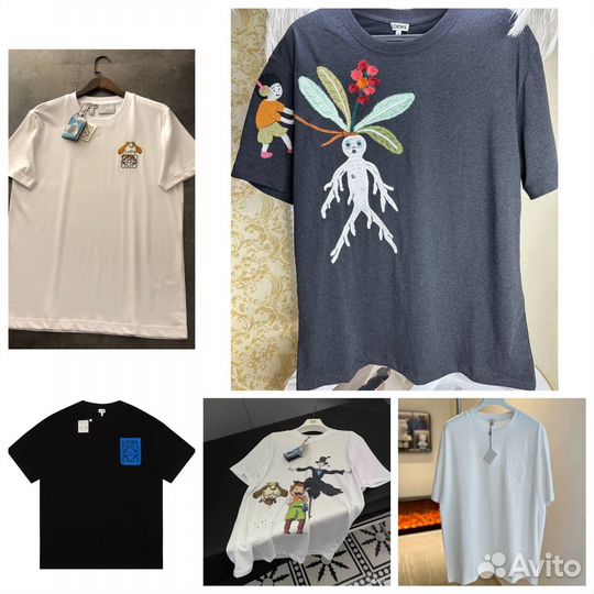 Футболка loewe premium ghibli в наличии