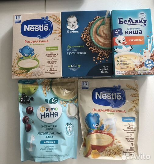 Детские каши