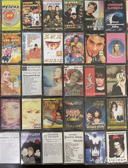 Записи на компакт - дисках и кассетах