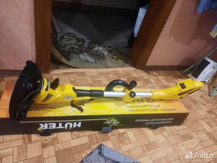 Триммер аккумуляторный электрический