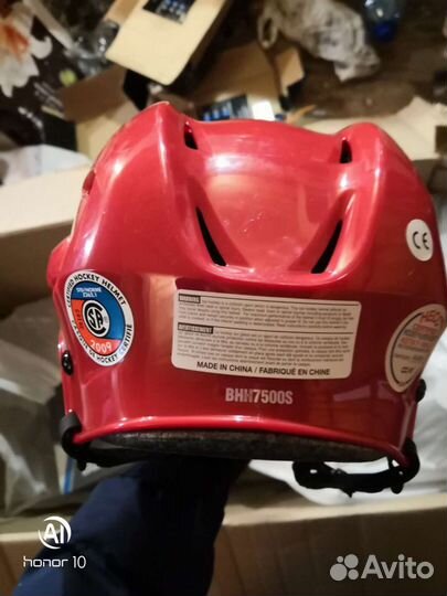 Хоккейный шлем bauer 7500 sr s