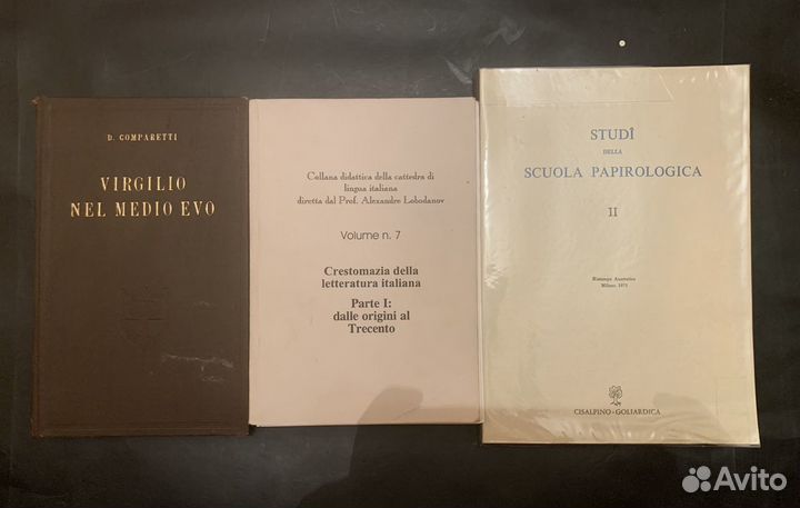 Научная литература на итальянском языке