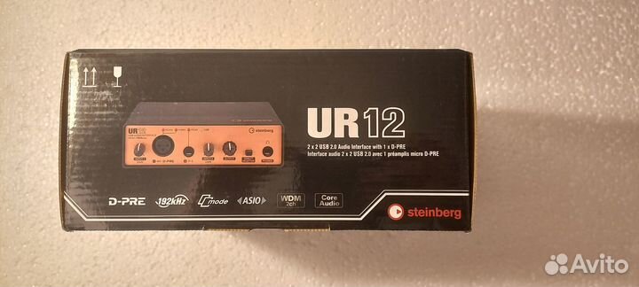 Steinberg UR12 Black новая звуковая карта