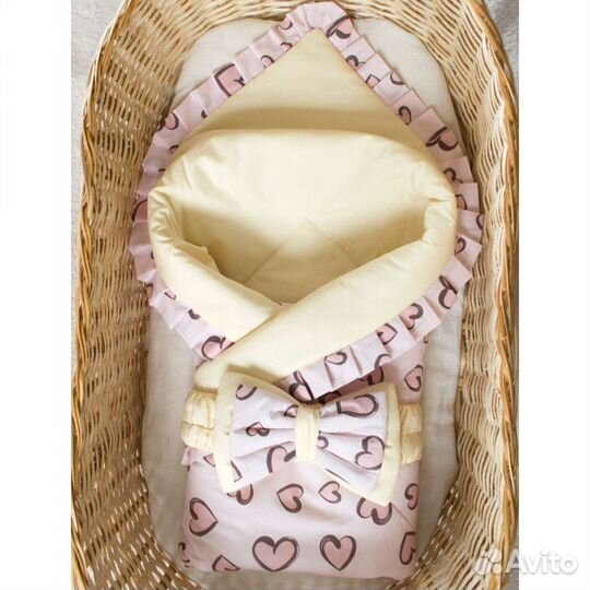 Конверт на выписку летний для девочки