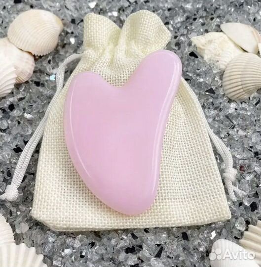 Скребок гуаша для лица