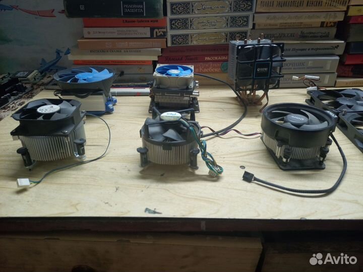 Кулера охлаждение процессора