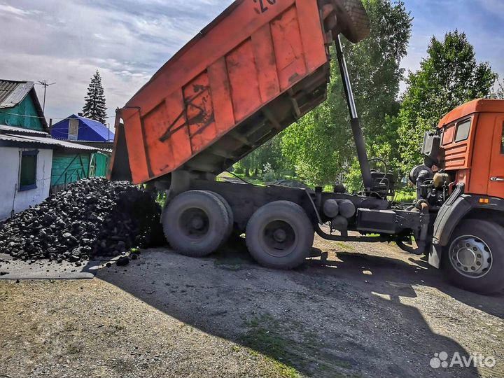 Каменный уголь навалом