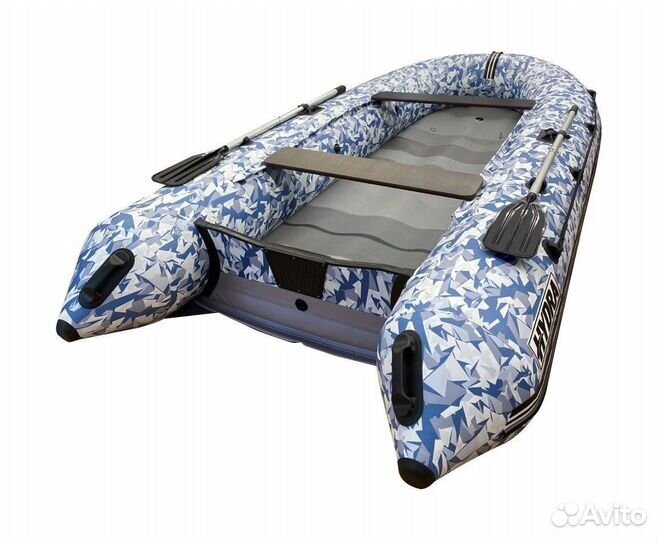 Лодка Hydra Nova 370 Про кмф цв.кмф лёд