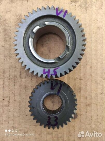 Шестая передача МКПП VW Passat B6, B7 33/45 02S