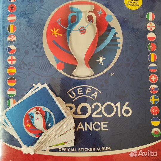 Наклейки Panini Евро 2016