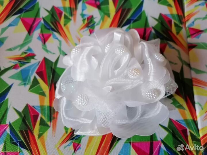 Нарядные банты, резинка для волос
