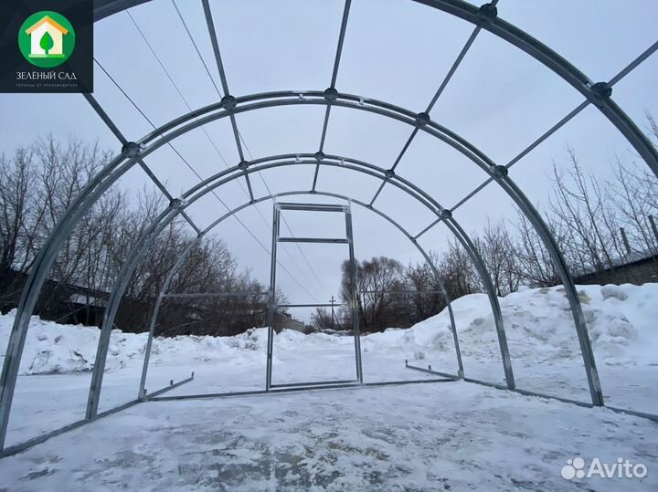 Теплица с установкой. Гарантия