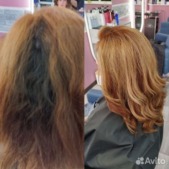 Окрашивание волос балаяж аиртач шатуш мелирование