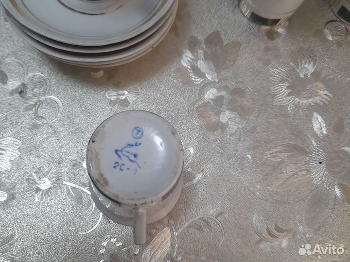 Кофейный сервиз керамика СССР