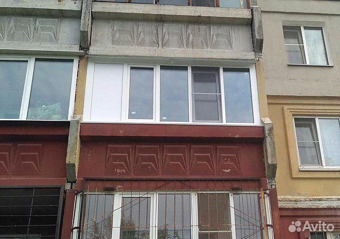 Остекление балкона, лоджии