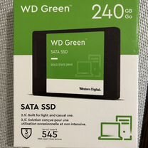 WD Green ssd 240 gb (жесткий диск )